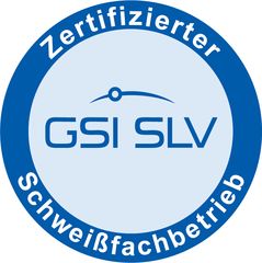 Zertifizierter Schweißfachbetrieb GSI SLV